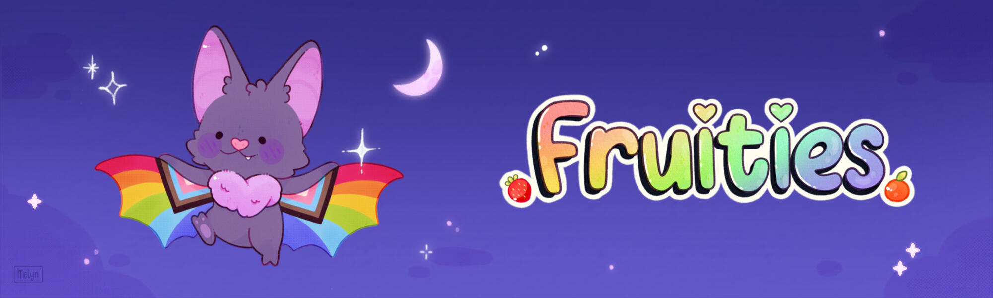 Fruity bat with progress wings made by Melyn_art