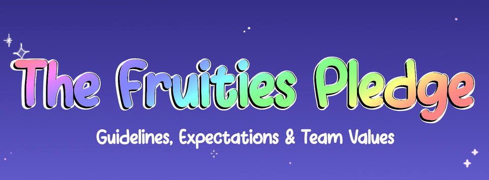 The Fruities Pledge